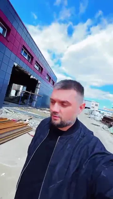 Кадр видеоролика «Облицовка складского помещения»